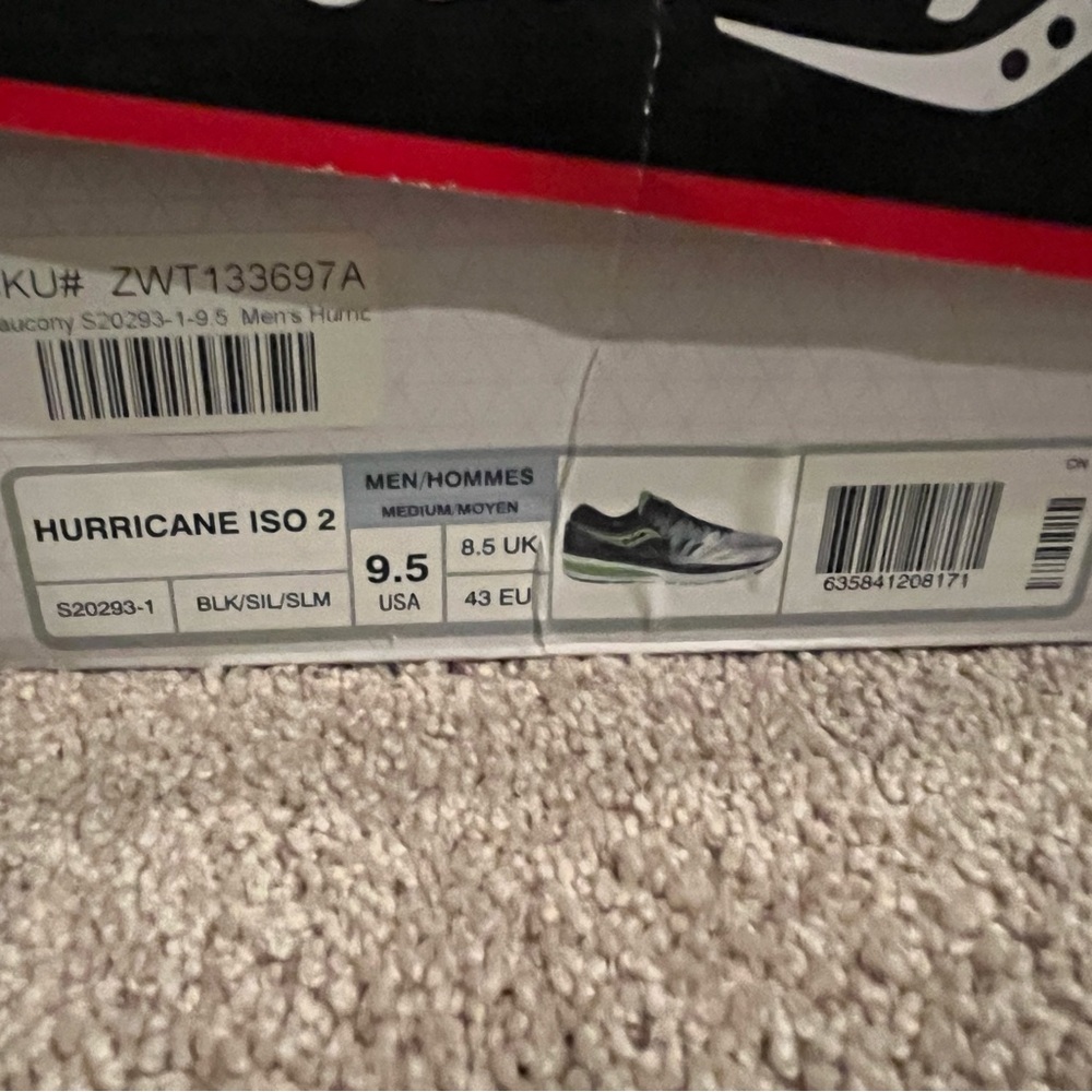 Saucony Green and Black Athletic Shoes - Picture 5 of 5